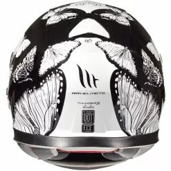 MT Helmets Casque De Moto Intégral Casques MT Thunder3 SV VLINDER A1 Blanc Brillant -MT Helmets Soldes Magasin casque de moto integral casques mt thunder3 sv vlinder a1 blanc brillant 135694