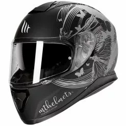 MT Helmets Casque De Moto Intégral Casques MT Thunder3 SV VLINDER B2 Gris Mat