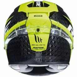 MT Helmets Casque De Moto Intégral En MT Casques Fibre RAPIDE PRO CARBON C3 Noir Jaune Fluo Brillant -MT Helmets Soldes Magasin casque de moto integral en mt casques fibre rapide pro carbon c3 noir jaune fluo brillant 135640