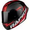 MT Helmets Casque De Moto Intégral En MT Casques Fibre RAPIDE PRO CARBON C5 Noir Rouge Brillant -MT Helmets Soldes Magasin casque de moto integral en mt casques fibre rapide pro carbon c5 noir rouge brillant 135641