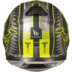 MT Helmets Casque De Moto Intégral MT Casques Thunder3 SV ISLE OF MAN A3 Noir Mat Fluo Jaune -MT Helmets Soldes Magasin casque de moto integral mt casques thunder3 sv isle of man a3 noir mat fluo jaune 135670