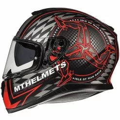 MT Helmets Casque De Moto Intégral MT Casques Thunder3 SV ISLE OF MAN B5 Matt Black Red 9 MT Helmets Casque De Moto Intégral MT Casques Thunder3 SV ISLE OF MAN B5 Matt Black Red -MT Helmets Soldes Magasin casque de moto integral mt casques thunder3 sv isle of man b5 matt black red 70899