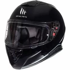 MT Helmets Casque De Moto Intégral MT Casques Thunder3 SV Solid Glossy Black