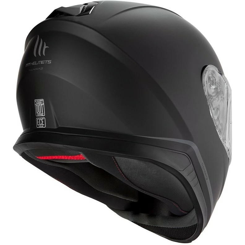 MT Helmets Casque De Moto Intégral MT Casques Thunder3 SV Solid Matt Black 4 MT Helmets Casque De Moto Intégral MT Casques Thunder3 SV Solid Matt Black – Image 2