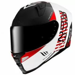 MT Helmets Casque De Moto Intégral Mt Helmet REVENGE 2 CHRONO A5 Matt Red