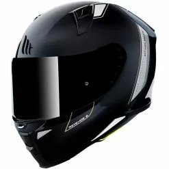 MT Helmets Casque De Moto Intégral Mt Helmet REVENGE 2 Solid A11 Glossy Black