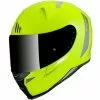 MT Helmets Casque De Moto Intégral Mt Helmet REVENGE 2 Solid A3 Solid Yellow Fluo