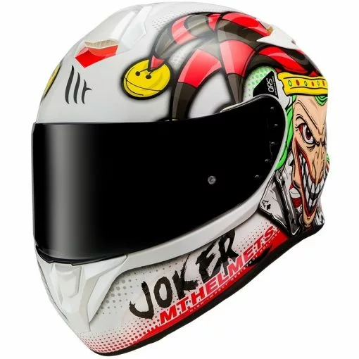 MT Helmets Casque De Moto Intégral Mt Helmet TARGO Joker A0 Pearl White -MT Helmets Soldes Magasin casque de moto integral mt helmet targo joker a0 pearl white 126114
