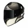 MT Helmets Casque De Moto Intégral Mt Helmet TARGO Rigel B2 Matt Black Grey