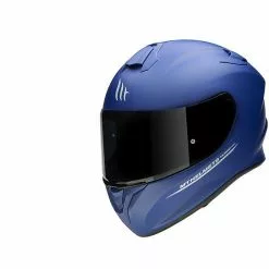 MT Helmets Casque De Moto Intégral Mt Helmet TARGO Solid A7 Matt Blue -MT Helmets Soldes Magasin casque de moto integral mt helmet targo solid a7 matt blue 92830
