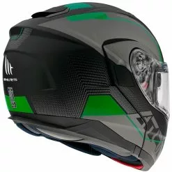 MT Helmets Casque De Moto Modulaire Approuvé P / J Mt Casque ATOM QUARK A6 Matt Black Fluo Green -MT Helmets Soldes Magasin casque de moto modulaire approuve p j mt casque atom quark a6 matt black fluo green 102709
