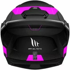 MT Helmets Casque De Moto Modulaire Approuvé P / J Mt Casque ATOM QUARK A8 Matt Black Pink -MT Helmets Soldes Magasin casque de moto modulaire approuve p j mt casque atom quark a8 matt black pink 92969