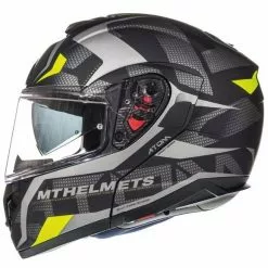 MT Helmets Casque De Moto Modulaire Approuvé P / J Mt Casque ATOM Sv Divergence A12 Matt Grey -MT Helmets Soldes Magasin casque de moto modulaire approuve p j mt casque atom sv divergence a12 matt grey 135800
