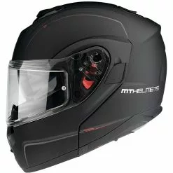 MT Helmets Casque De Moto Modulaire Approuvé P / J Mt Casque ATOM Sv Solid Matt Black -MT Helmets Soldes Magasin casque de moto modulaire approuve p j mt casque atom sv solid matt black 104892