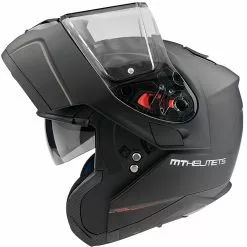 MT Helmets Casque De Moto Modulaire Approuvé P / J Mt Casque ATOM Sv Solid Matt Black -MT Helmets Soldes Magasin casque de moto modulaire approuve p j mt casque atom sv solid matt black 104893