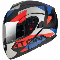 MT Helmets Casque De Moto Modulaire Approuvé P / J Mt Casque ATOM Sv W17 A7 Blanc Bleu Rouge Brillant 8 MT Helmets Casque De Moto Modulaire Approuvé P / J Mt Casque ATOM Sv W17 A7 Blanc Bleu Rouge Brillant -MT Helmets Soldes Magasin casque de moto modulaire approuve p j mt casque atom sv w17 a7 blanc bleu rouge brillant 122797