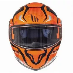 MT Helmets Casque De Moto Modulaire MT Casques ATOM Sv Divergence G1 Orange Fluo -MT Helmets Soldes Magasin casque de moto modulaire mt casques atom sv divergence g1 orange fluo 56163