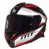 MT Helmets Casque Intégral Moto Casques MT Targo Interact A1 Blanc Rouge -MT Helmets Soldes Magasin casque integral moto casques mt targo interact a1 blanc rouge 56106