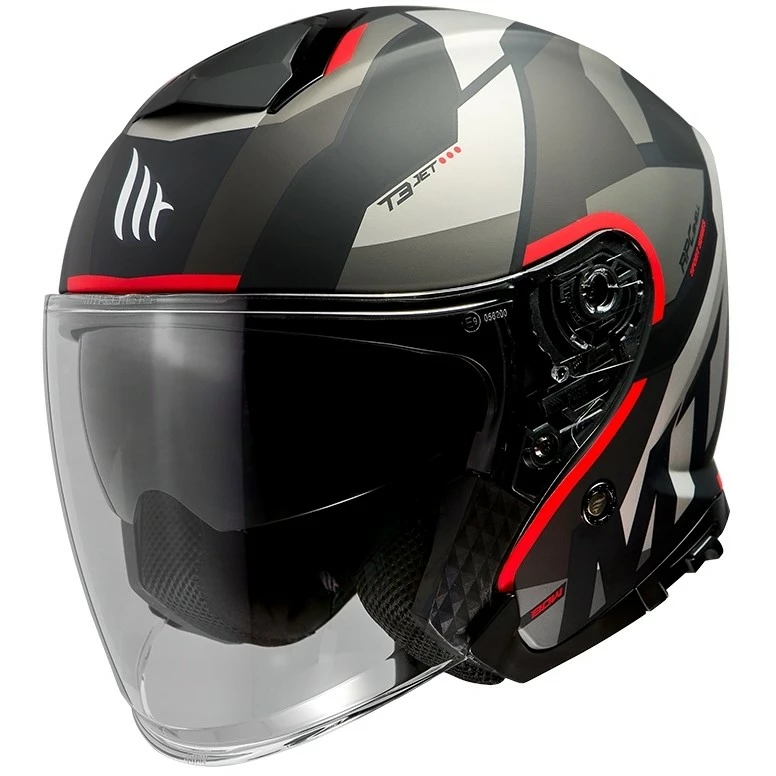 MT Helmets Casque Jet Mt Helmet THUNDER Sv Jet BOW A5 Noir Mat Rouge 3 MT Helmets Casque Jet Mt Helmet THUNDER Sv Jet BOW A5 Noir Mat Rouge