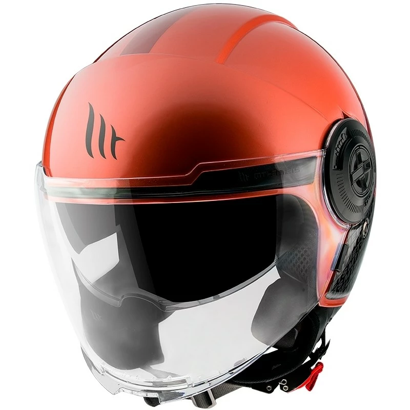 MT Helmets Casque Moto Demi-Jet Mt Casque VIALE Sv BREAK A7 Glossy Red 3 MT Helmets Casque Moto Demi-Jet Mt Casque VIALE Sv BREAK A7 Glossy Red
