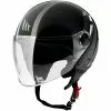 MT Helmets Casque Moto Demi-Jet Mt Helmet Street SCOPE D2 Glossy Grey