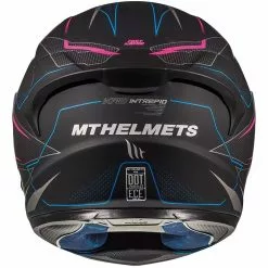 MT Helmets Casque Moto Intégral MT Casques KRE SV Double Visor Fibre Intrepid C3 Noir Rose Fluo Mat -MT Helmets Soldes Magasin casque moto integral mt casques kre sv double visor fibre intrepid c3 noir rose fluo mat 112433