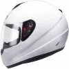 MT Helmets Casque Moto Intégral MT Casques THUNDER KID Blanc Brillant