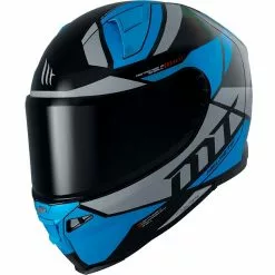 MT Helmets Casque Moto Intégral Mt Helmet REVENGE 2 SCALPEL A7 Glossy Blue