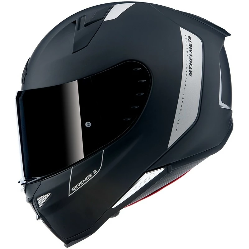 MT Helmets Casque Moto Intégral Mt Helmet REVENGE 2 Solid A1 Solid Matt Black 5 MT Helmets Casque Moto Intégral Mt Helmet REVENGE 2 Solid A1 Solid Matt Black – Image 3