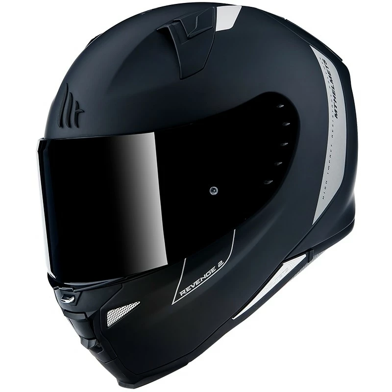 MT Helmets Casque Moto Intégral Mt Helmet REVENGE 2 Solid A1 Solid Matt Black 3 MT Helmets Casque Moto Intégral Mt Helmet REVENGE 2 Solid A1 Solid Matt Black