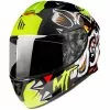 MT Helmets Casque Moto Intégral Mt Helmet TARGO Crazy Dog G3 Glossy Fluo Yellow -MT Helmets Soldes Magasin casque moto integral mt helmet targo crazy dog g3 glossy fluo yellow 126111