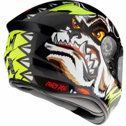 MT Helmets Casque Moto Intégral Mt Helmet TARGO Crazy Dog G3 Glossy Fluo Yellow -MT Helmets Soldes Magasin casque moto integral mt helmet targo crazy dog g3 glossy fluo yellow 126113