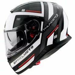 MT Helmets Casque Moto Intégral Mt Helmet THUNDER 3 Sv CARRY E0 Glossy White -MT Helmets Soldes Magasin casque moto integral mt helmet thunder 3 sv carry e0 glossy white 135705