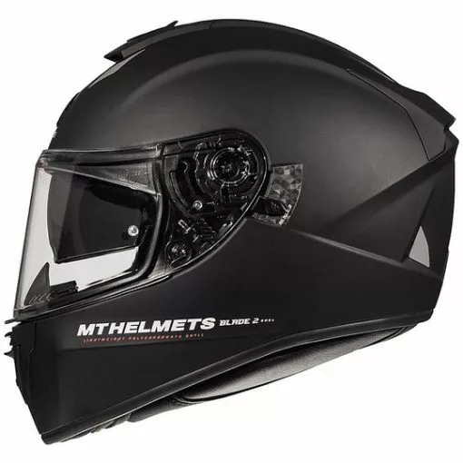 Casque Moto Intégral MT Helmets Blade 2 Evo Double Visor A1 Matt Black -MT Helmets Soldes Magasin casque moto integral mt helmets blade 2 evo double visor a1 matt black 92894