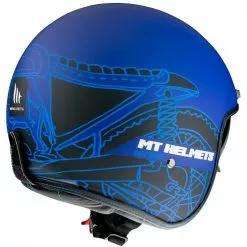 MT Helmets Casque Moto Jet Custom MT Casques Le Mans 2 SV CAFE 'RACER B7 Matt Blue 7 MT Helmets Casque Moto Jet Custom MT Casques Le Mans 2 SV CAFE 'RACER B7 Matt Blue -MT Helmets Soldes Magasin casque moto jet custom mt casques le mans 2 sv cafe racer b7 matt blue 118762