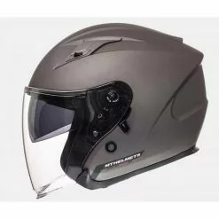 MT Helmets Casque Moto Jet MT Casques Avenue SV Solid Titanium Matt