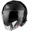 MT Helmets Casque Moto Jet MT Casques Thunder3 SV Jet Solid A1 Glossy Black