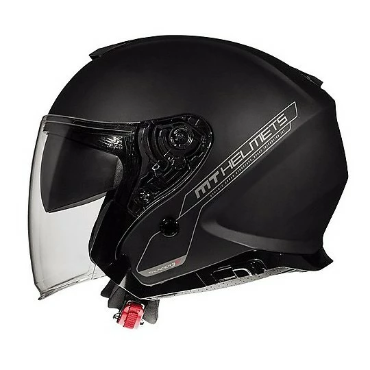 MT Helmets Casque Moto Jet MT Casques Thunder3 SV Jet Solid A1 Matt Black 5 MT Helmets Casque Moto Jet MT Casques Thunder3 SV Jet Solid A1 Matt Black – Image 3