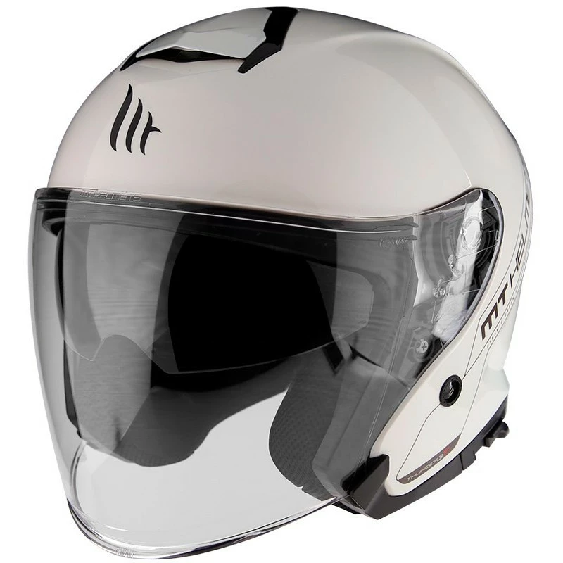 MT Helmets Casque Moto Jet MT Casques Thunder3 SV Jet Solid Glossy White 3 MT Helmets Casque Moto Jet MT Casques Thunder3 SV Jet Solid Glossy White