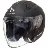 Casque Moto Jet MT Helmets Avenue SV Solid Matt Black -MT Helmets Soldes Magasin casque moto jet mt helmets avenue sv solid matt black 102920