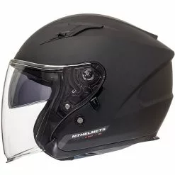 Casque Moto Jet MT Helmets Avenue SV Solid Matt Black -MT Helmets Soldes Magasin casque moto jet mt helmets avenue sv solid matt black 102921
