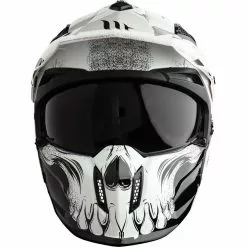 MT Helmets Casque Moto Mt Casque STREETFIGHTER Sv DARKNESS A1 Noir Brillant Blanc -MT Helmets Soldes Magasin casque moto mt casque streetfighter sv darkness a1 noir brillant blanc 139214