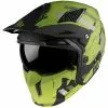 MT Helmets Casque Moto Mt Helmet STREETFIGHTER Sv SKULL2020 A16 Matt Green