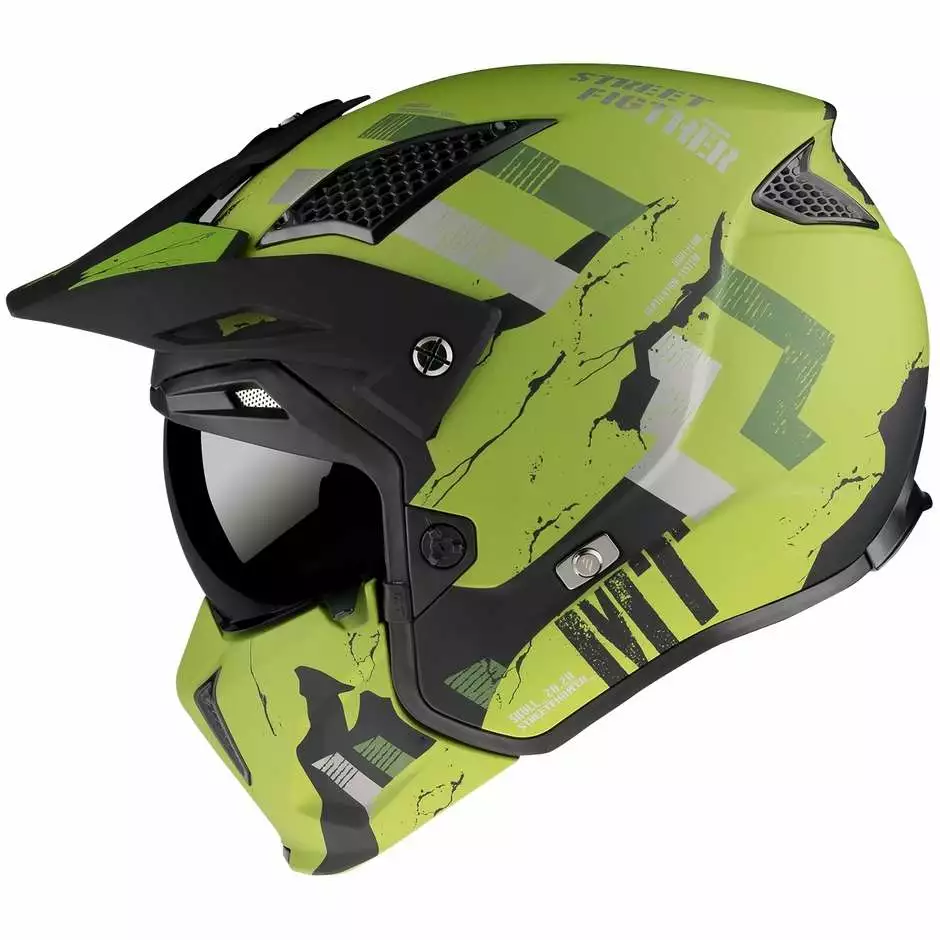 MT Helmets Casque Moto Mt Helmet STREETFIGHTER Sv SKULL2020 A16 Matt Green 4 MT Helmets Casque Moto Mt Helmet STREETFIGHTER Sv SKULL2020 A16 Matt Green – Image 2