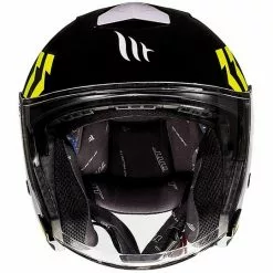 MT Helmets Casque MotoJet Double Visor MT Casques THUNDER 3 SV Jet Venus A3 Fluo Yellow -MT Helmets Soldes Magasin casque motojet double visor mt casques thunder 3 sv jet venus a3 fluo yellow 70989