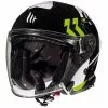 MT Helmets Casque MotoJet Double Visor MT Casques THUNDER 3 SV Jet Venus A6 Glossy Green