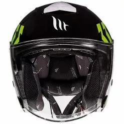 MT Helmets Casque MotoJet Double Visor MT Casques THUNDER 3 SV Jet Venus A6 Glossy Green -MT Helmets Soldes Magasin casque motojet double visor mt casques thunder 3 sv jet venus a6 glossy green 70985