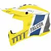 MT Helmets Casque MT Cross Cross Enduro FALCON Warrior A3 White Pearl Yellow -MT Helmets Soldes Magasin casque mt cross cross enduro falcon warrior a3 white pearl yellow 93077