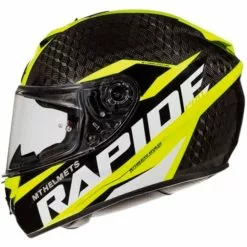MT Helmets Mt Helmet RAPIDE PRO KID Carbon C3 Carbon Yellow Casque De Moto Pour Enfant