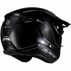 MT Helmets Casque De Moto DISTRICT Solid A1 Glossy Black -MT Helmets Soldes Magasin mt helmets casque de moto district solid a1 glossy black 102947